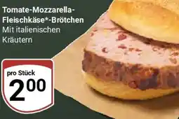 Globus Tomate-Mozzarella Fleischkäse Brötchen Angebot