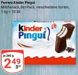 Globus Ferrero Kinder Pinguí Angebot