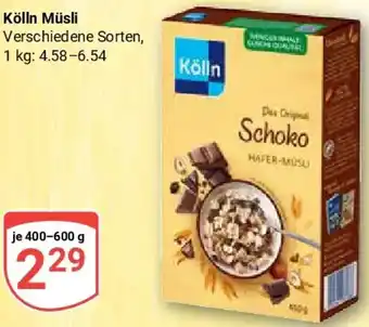 Globus Kölln Müsli Angebot