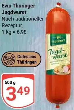Globus Ewu Thüringer Jagdwurst Angebot