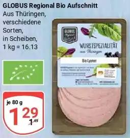 Globus GLOBUS Regional Bio Aufschnitt Angebot