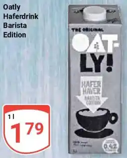 Globus Oatly Haferdrink Barista Edition Angebot