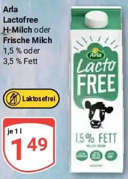 Globus Arla Lactofree H-Milch oder Frische Milch Angebot