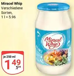 Globus Miracel Whip Angebot