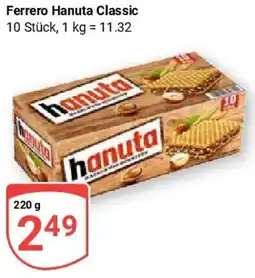 Globus Ferrero Hanuta Classic Angebot