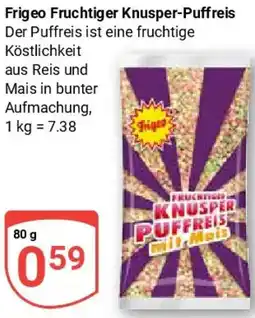 Globus Frigeo Fruchtiger Knusper-Puffreis Angebot