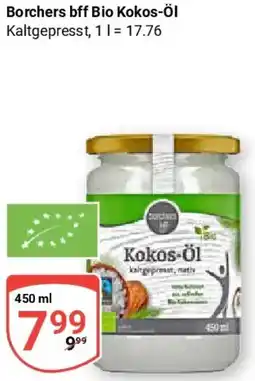 Globus Borchers bff Bio Kokos-Öl Angebot