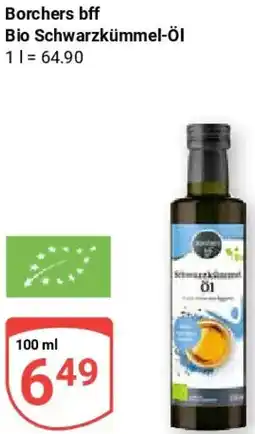 Globus Borchers bff Bio Schwarzkümmel-Öl Angebot
