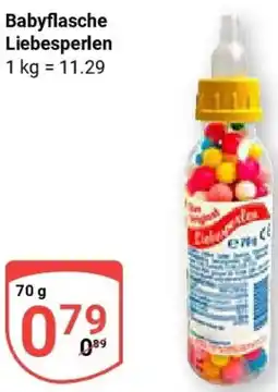 Globus Babyflasche Liebesperlen Angebot