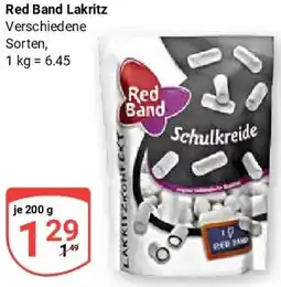 Globus Red Band Lakritz Angebot