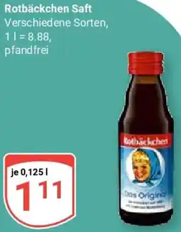 Globus Rotbäckchen Saft Angebot