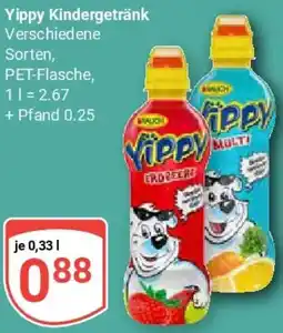 Globus Yippy Kindergetränk Angebot