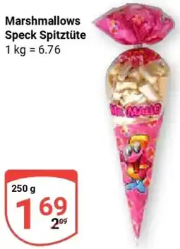 Globus Marshmallows Speck Spitztüte Angebot