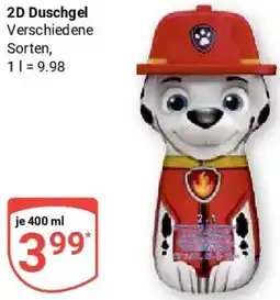 Globus 2D Duschgel Angebot