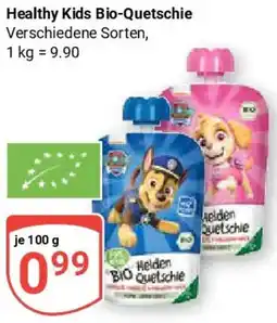 Globus Healthy Kids Bio-Quetschie Angebot