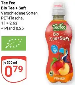 Globus Tee Fee Bio Tee + Saft Angebot