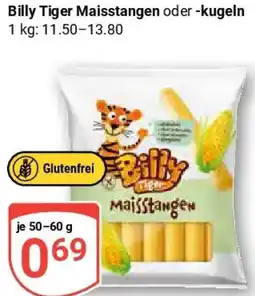 Globus Billy Tiger Maisstangen oder -kugeln Angebot