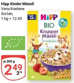 Globus Hipp Kinder Müesli Angebot