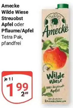 Globus Amecke Wilde Wiese Streuobst Apfel oder Pflaume/Apfel Angebot