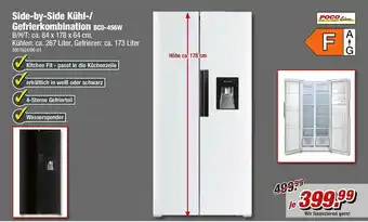 Poco Pocoline Side-by-side Kühl- Oder Gefrierkombination Bcd-456w Angebot