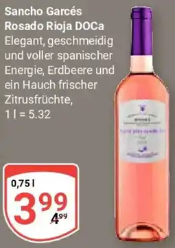 Globus Sancho Garcés Rosado Rioja DOCa Angebot