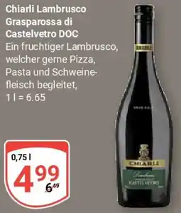 Globus Chiarli Lambrusco Grasparossa di Castelvetro DOC Angebot