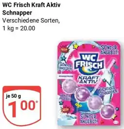 Globus WC Frisch Kraft Aktiv Schnapper Angebot