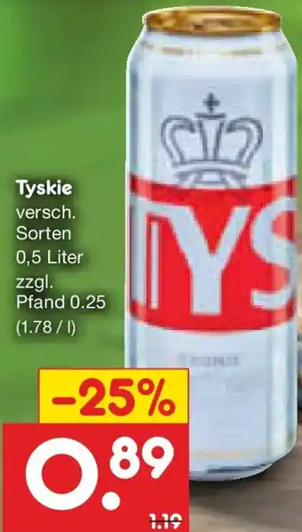 Netto Marken-Discount Tyskie Angebot