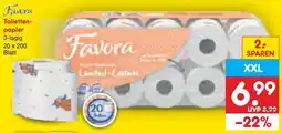 Netto Marken-Discount Favora Toilettenpapier Angebot