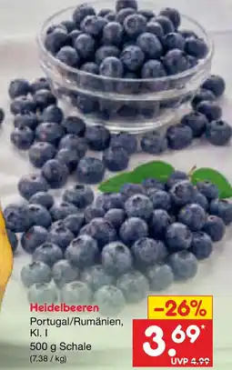 Netto Marken-Discount Heidelbeeren Angebot