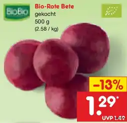 Netto Marken-Discount Bio-Rote Bete Angebot