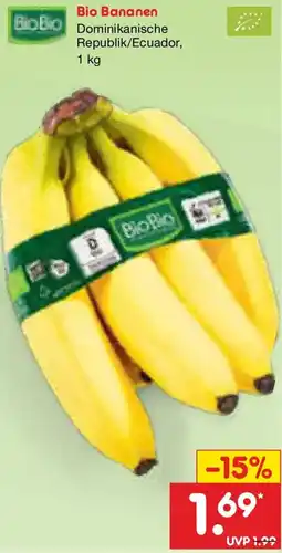 Netto Marken-Discount Bio Bananen Angebot