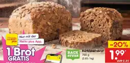 Netto Marken-Discount Back Stube Kürbiskernbrot Angebot