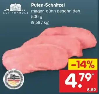 Netto Marken-Discount GUT PONHOLZ Puten-Schnitzel Angebot