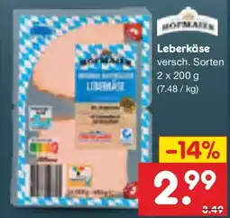 Netto Marken-Discount Leberkäse Angebot