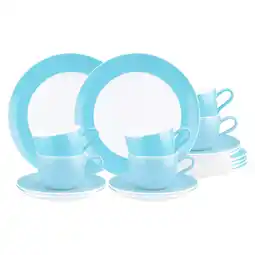 Netto Marken-Discount Seltmann Weiden Kaffeeservice Liberty Pure Colors 18er Set Angebot