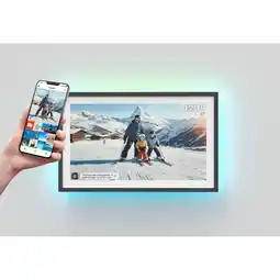 Netto Marken-Discount Denver PFF-1081 WLAN Bilderrahmen– 10,1, Frameo, Beleuchtung, schwarz Angebot