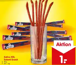 Netto Marken-Discount Salino XXL Salami Snack Angebot