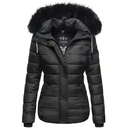 Netto Marken-Discount NAVAHOO Damen Modische Winterjacke Steppjacke mit Kunstpelz Kapuze Zuckerbiene Angebot
