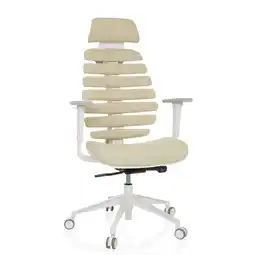 Netto Marken-Discount hjh OFFICE Profi Bürostuhl ERGO LINE W Stoff mit Armlehnen Angebot