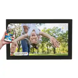 Netto Marken-Discount Denver PFF-2160 WiFi Bilderrahmen – 21,5 IPS, Frameo, 32GB, schwarz Angebot