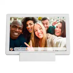 Netto Marken-Discount Denver PFF-1070 WLAN Bilderrahmen– 10,1, Frameo, Akkubetrieb, weiß Angebot