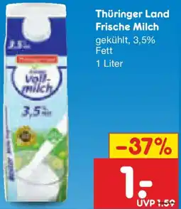 Netto Marken-Discount Thüringer Land Frische Milch Angebot