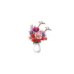 Netto Marken-Discount WOMA 11309 Blumenstrauß Klemmbaustein 769 Teile ab 6 Angebot