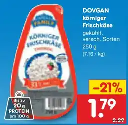 Netto Marken-Discount DOVGAN körniger Frischkäse Angebot