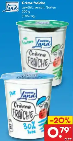 Netto Marken-Discount GUTES Land Crème fraîche Angebot