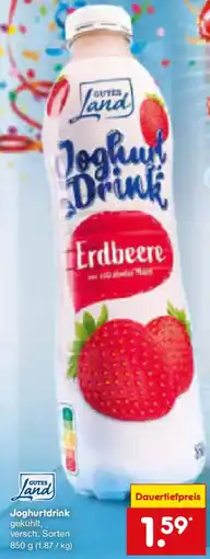 Netto Marken-Discount GUTES Land Joghurtdrink Angebot