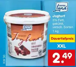 Netto Marken-Discount GUTES Land Joghurt Angebot