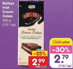 Netto Marken-Discount Baileys Irish Cream Cakes Angebot