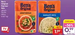 Netto Marken-Discount Ben's Original Express Reis Angebot